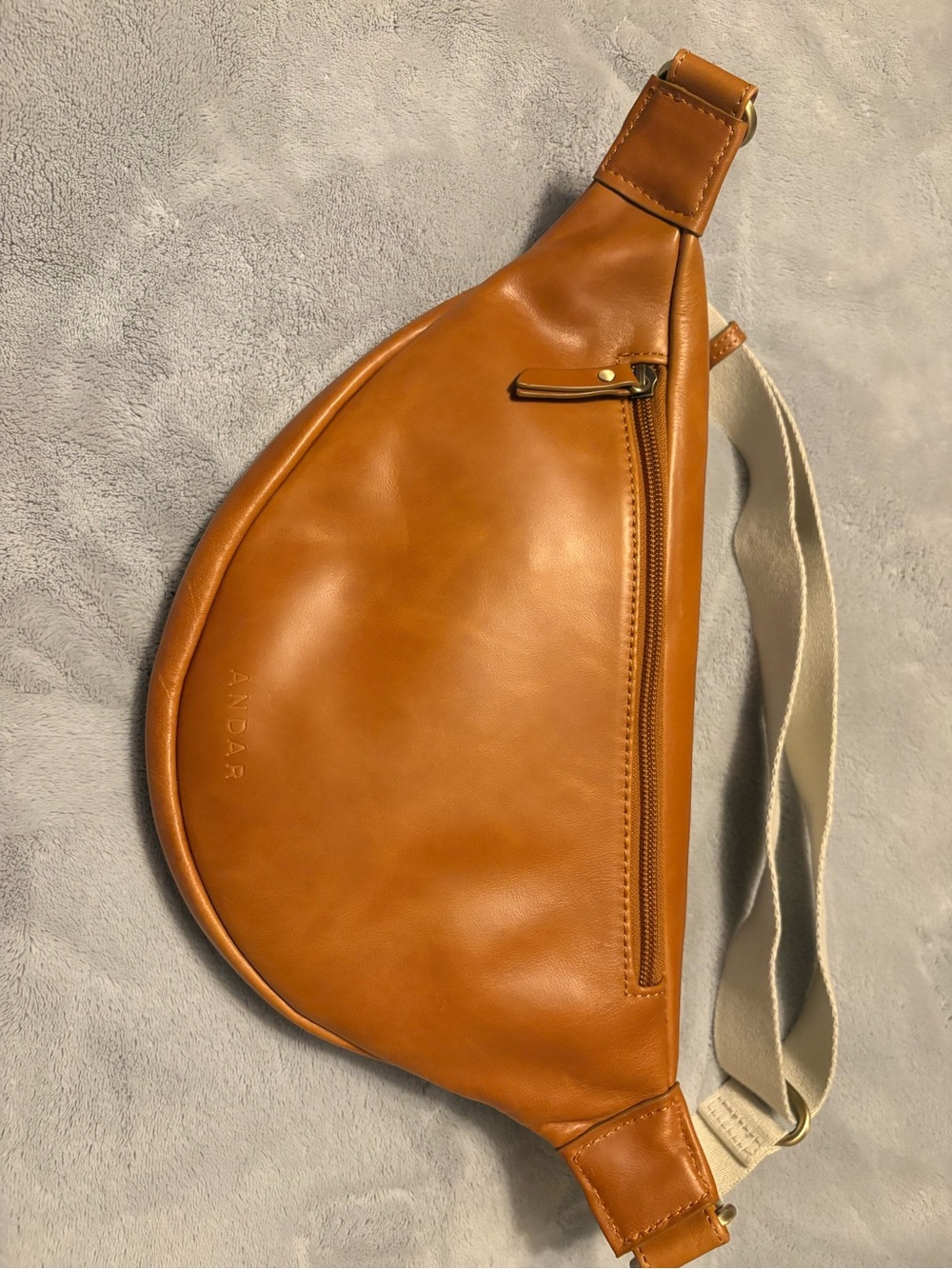 Andar Tatum Leather crossbody Bag - Picture 4 of 6